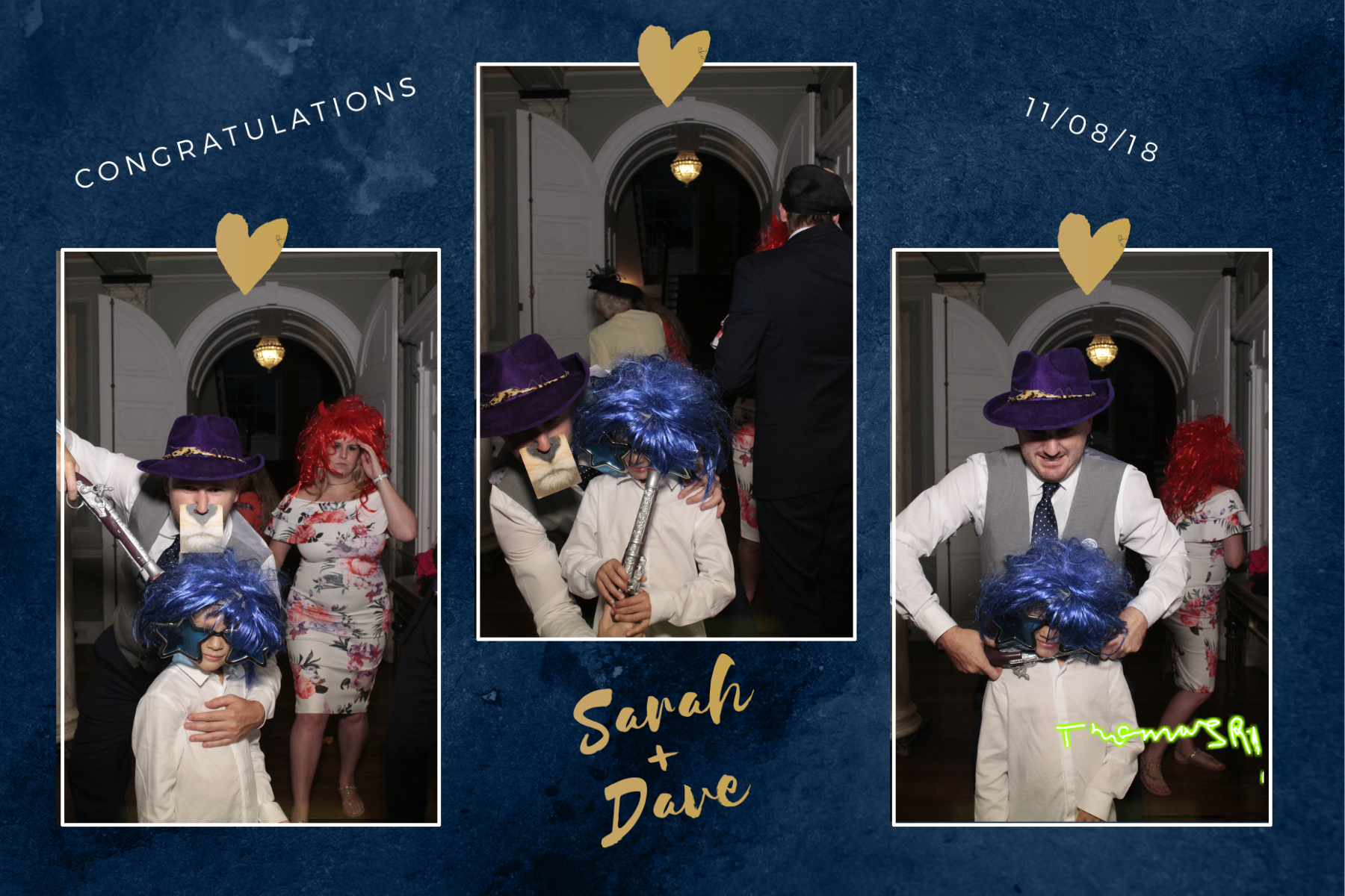 Sarah & Dave's Wedding | View more photos from the event at gallery.myphotoboothexperience.co.uk/u/MyPhotoBoothExperienceLtd/Sarah-Daves-Wedding